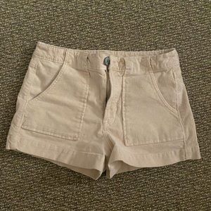 YELLOW CORDUROY SHORTS AMERICAN EAGLE